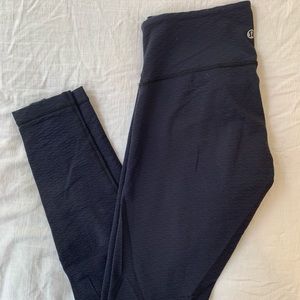 Lululemon Mid-Rise Textured Leggings